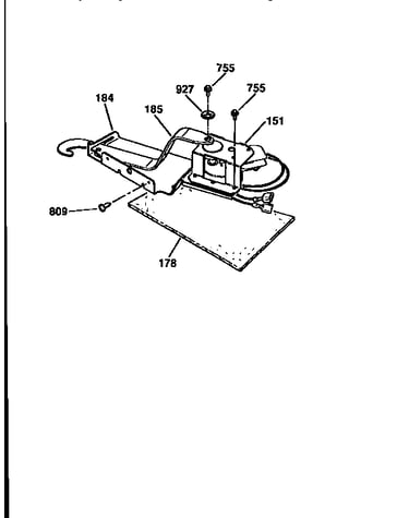 Door lock section
