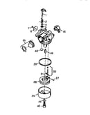 Carburetor no. 632750 (71/143)