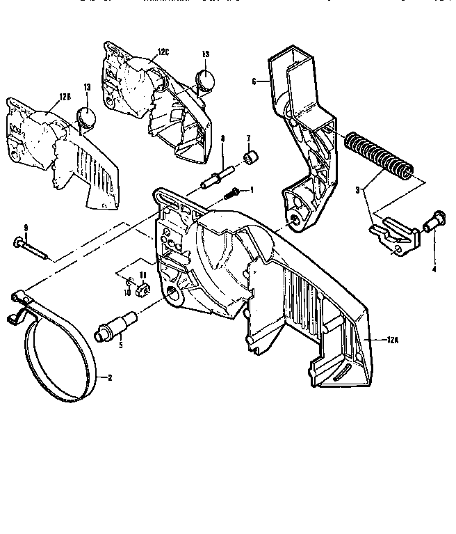 CHAIN BRAKE ASSEMBLIES