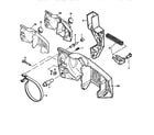 McCulloch PRO MAC 330 600043-16 chain brake assemblies diagram