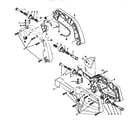 McCulloch EAGER BEAVER 2.1 600132-02 handle assemblies diagram