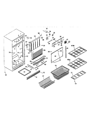 Freezer cabinet