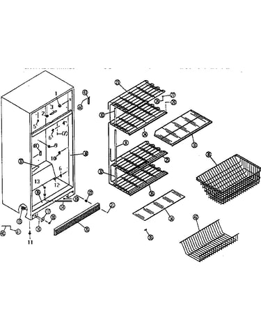 Freezer cabinet