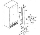 Northland U305P freezer unit diagram