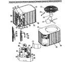 Coleman Evcon BRHS0361BB functional replacement parts diagram