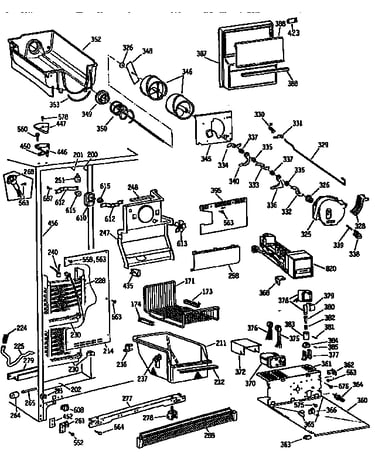 Freezer section