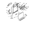 Kenmore 66515725691 frame and console diagram