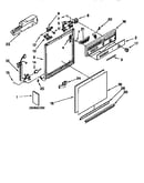 Frame and console