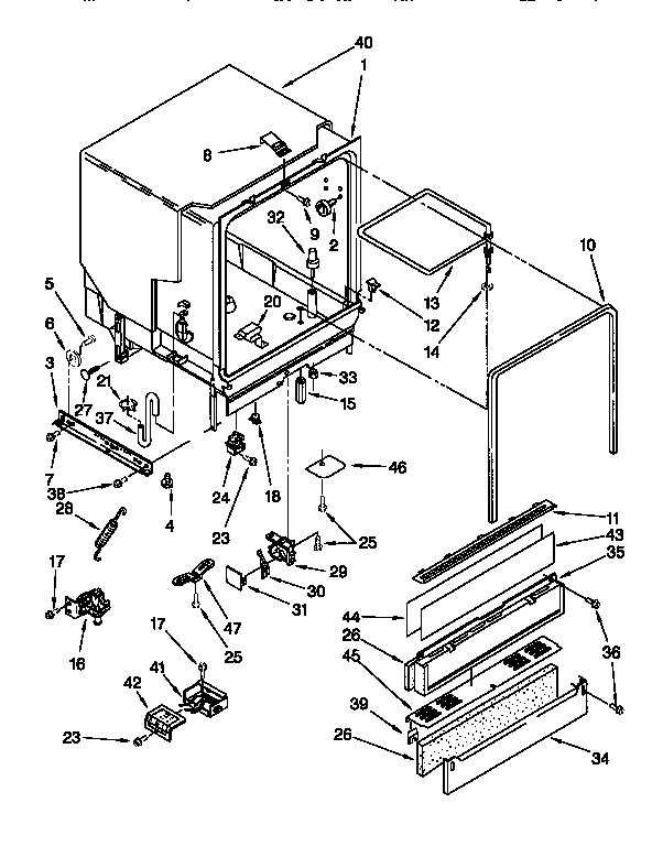 Tub assembly