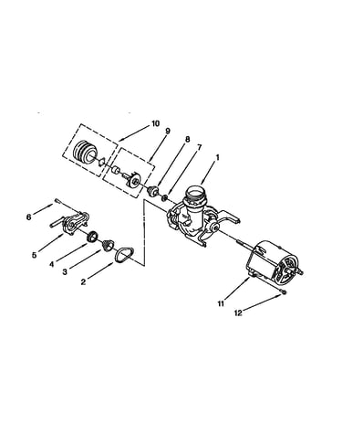 Pump and motor