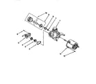 Kenmore 6651544593 pump and motor diagram