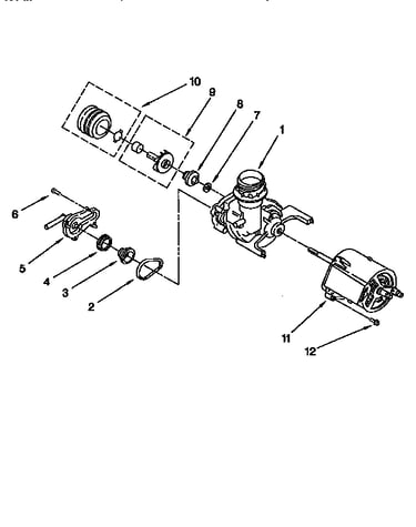 Pump and motor