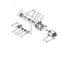 Kenmore 6651514593 pump and motor diagram