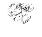 Kenmore 66515721691 frame and console diagram