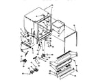 Kenmore 66515721691 tub assembly diagram