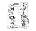 Kenmore 66515721691 pump and motor diagram