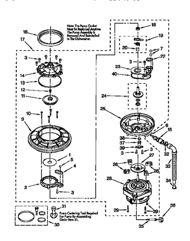 Pump and motor