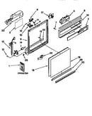 Frame and console