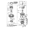 Kenmore 66515928691 pump and motor diagram