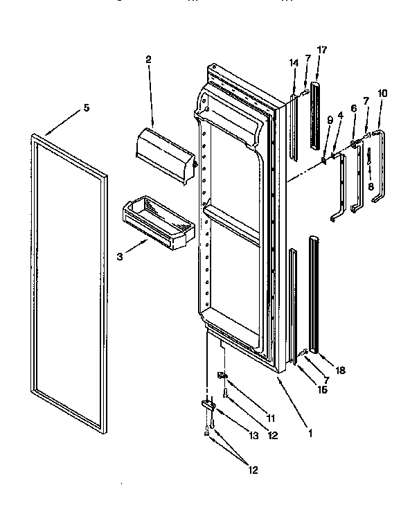 REFRIGERATOR DOOR