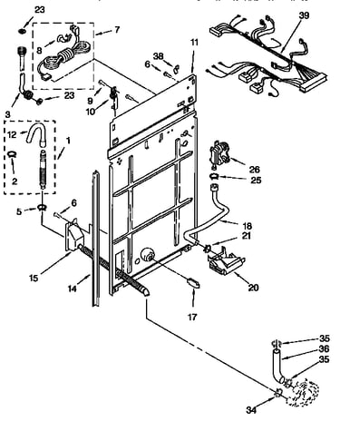 Rear panel
