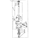 Kenmore 11091565810 brake and drive tube diagram