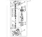 Kenmore 11091565110 gearcase diagram