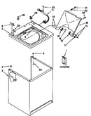Top and cabinet