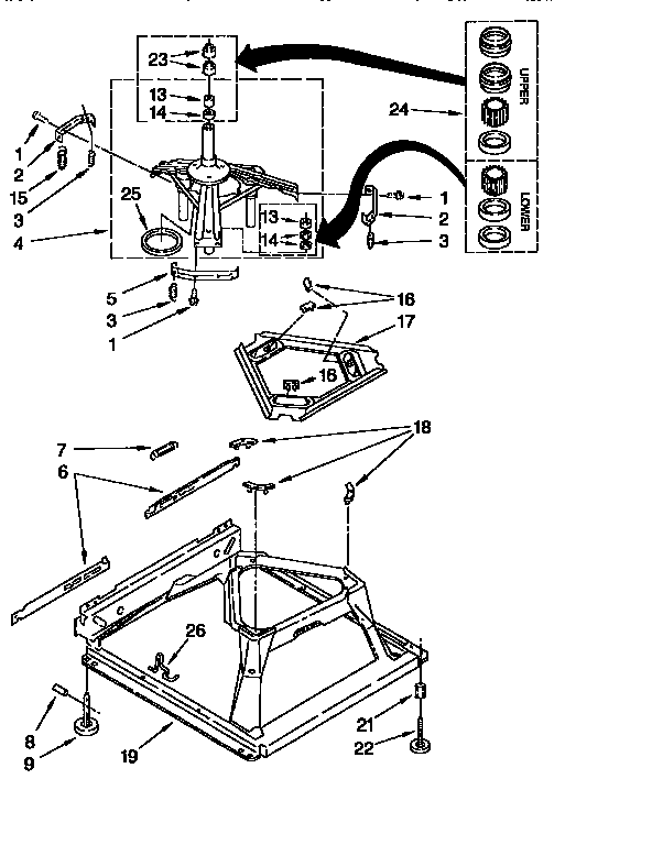 Machine base