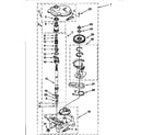 Kenmore 11092582820 gearcase diagram