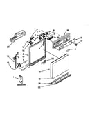 Frame and console