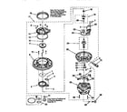 Kenmore 66517625691 pump and motor diagram