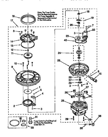 Pump and motor