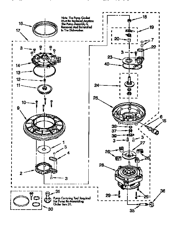 PUMP AND MOTOR