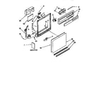 Kenmore 66515821691 frame and console diagram