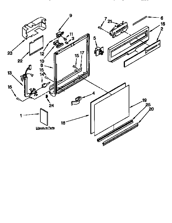 Frame and console