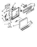 Frame and console