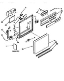 Frame and console