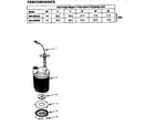 Craftsman 390269550 replacement parts diagram