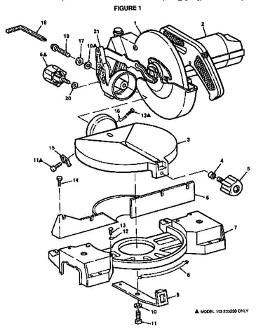 Table and fence parts