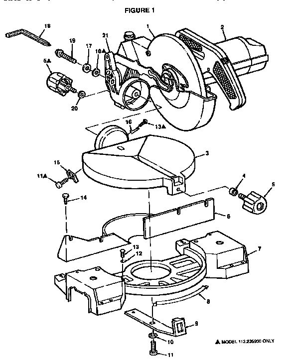 Table and fence parts