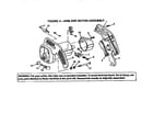 Craftsman 113235100 arm and motor assembly diagram