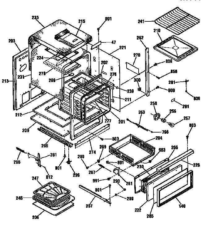 Body section