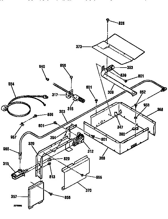Burner section