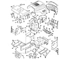 Craftsman 917252581 chassis and enclosures diagram
