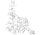 Craftsman 917252581 steering assembly diagram
