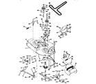 Craftsman 917252581 mower deck diagram