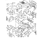 Craftsman 917256563 chassis and enclosures diagram