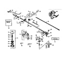 Craftsman 358798460 drive shaft and cutter head diagram