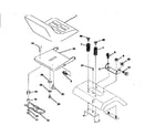 Craftsman 917256690 seat assembly diagram